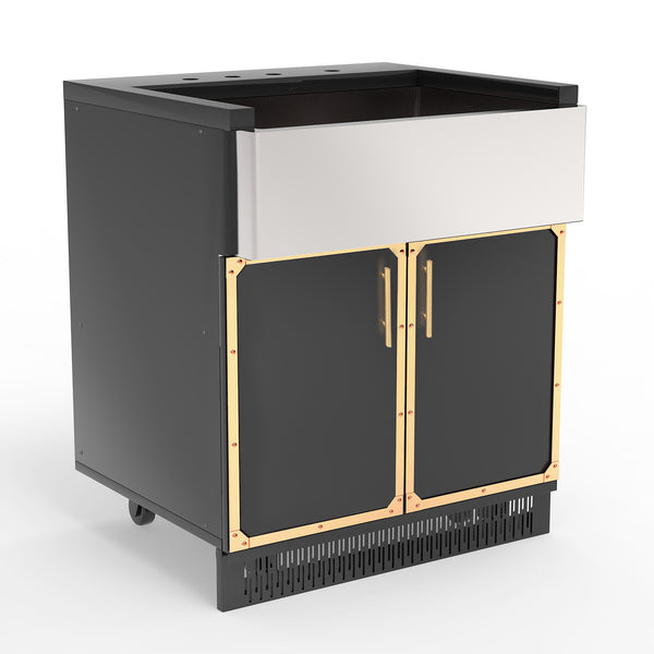 Luchar Outdoor Kitchen Stainless Steel Sink Cabinet