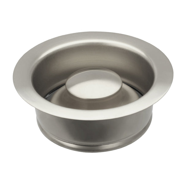 Brushed Nickel Kitchen Sink Garbage Disposal Flange Stopper