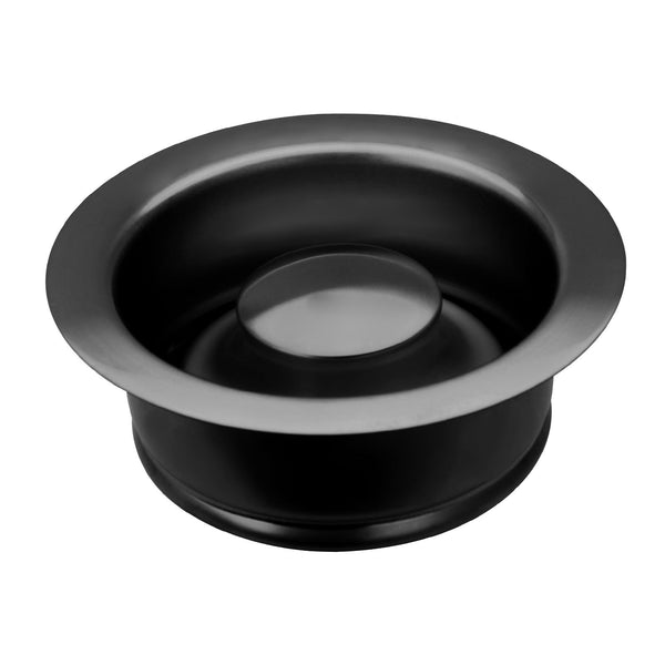 Matte Black Kitchen Sink Garbage Disposal Flange Stopper