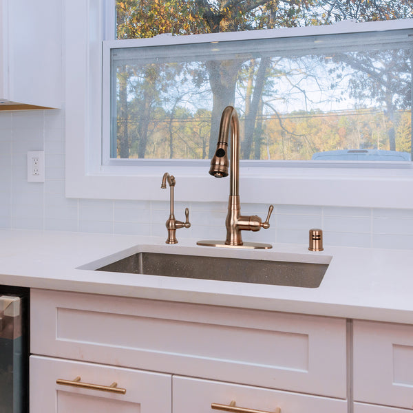 One-Handle Antique Copper Drinking Water Filter Faucet Water Purifier Faucet