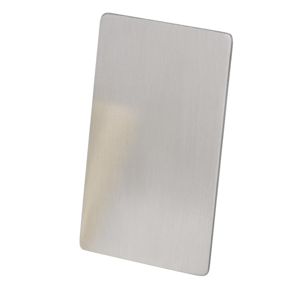 Luchar Brushed Stainless Steel Sample