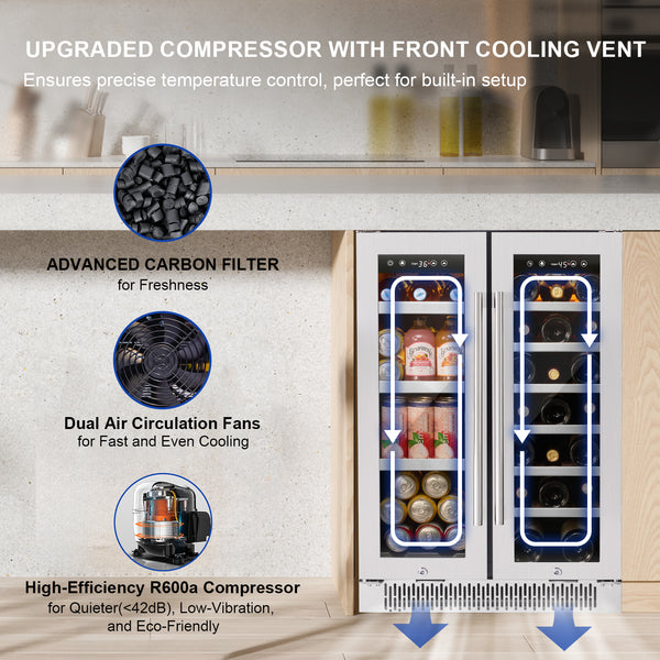 refrigerator for kitchen and drinking