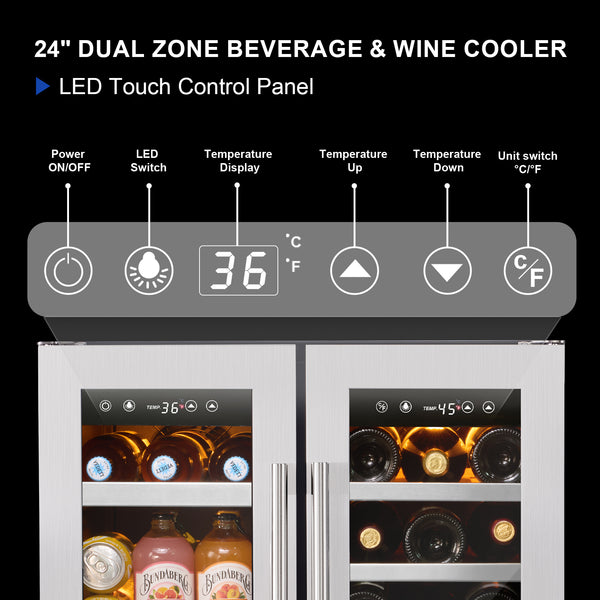 refrigerator function for wine and beverage