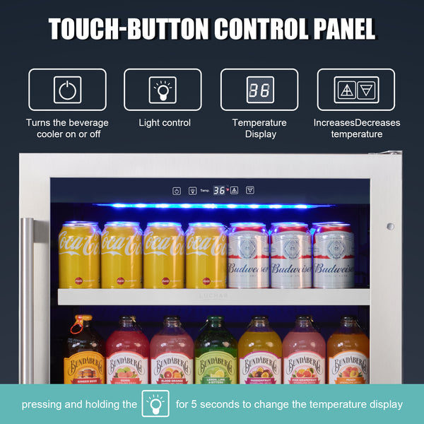 refrigerator touch button control panel
