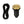 Brushed Gold Garbage Disposal Air Switch with Air Hose