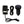 Dual Outlet Matte Black Garbage Disposal Kitchen Air Switch Kit