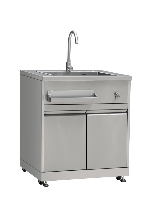 Outdoor Kitchen Stainless Steel Sink Cabinet LC-MK01-SS