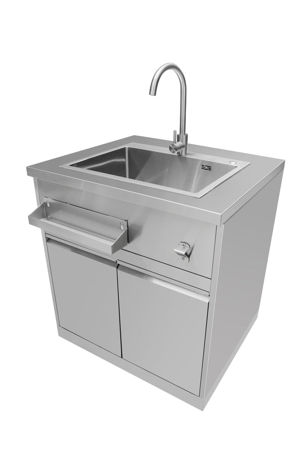 Outdoor Kitchen Stainless Steel Sink Cabinet LC-MK01-SS