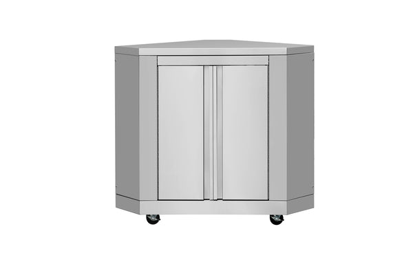 Outdoor Kitchen Stainless Steel 90 Degree Corner Cabinet LC-MK06-SS