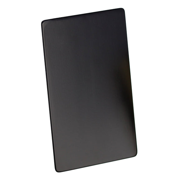 Luchar Matte Black Stainless Steel Sample